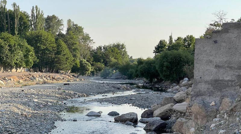 رودخانه کردان در فصل بهار