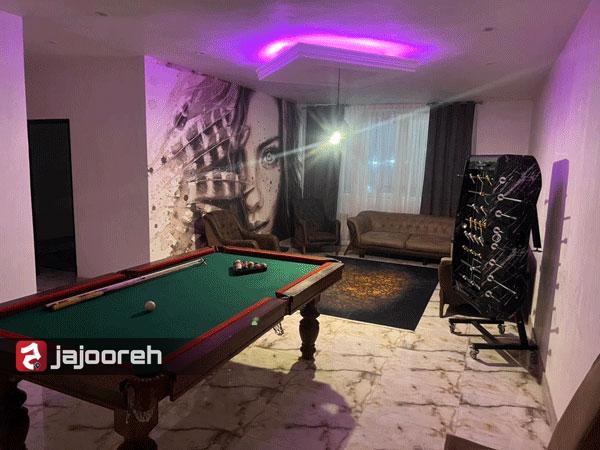 اجاره ویلا با استخر گرم فول گیم در کردان