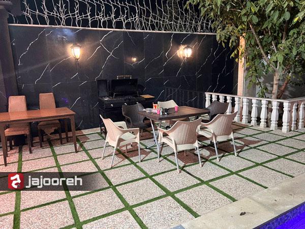 اجاره ویلا با استخر گرم فول گیم در کردان