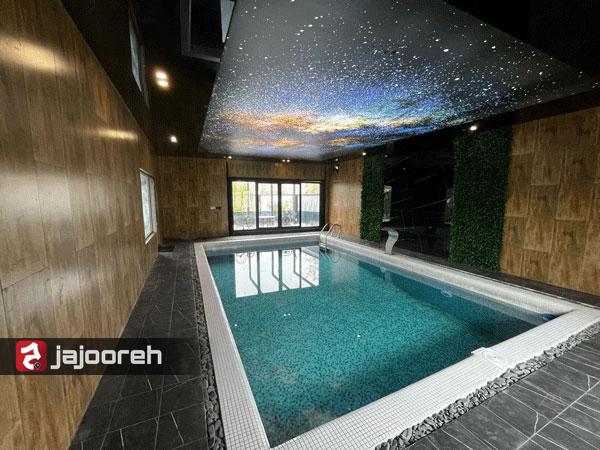 اجاره عمارت مدرن در کردان با استخر و بیلیارد