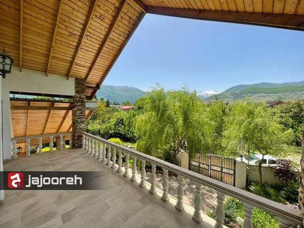 اجاره ویلا ۲ خواب چوبی در کلاردشت