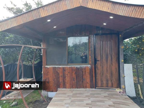 اجاره کلبه چوبی نزدیک به ساحل رامسر