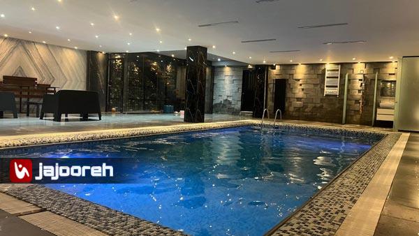اجاره ویلا 4 خواب با بزرگترین استخر در کردان