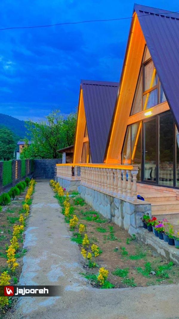 اجاره کلبه چوبی سوئیسی در بابل