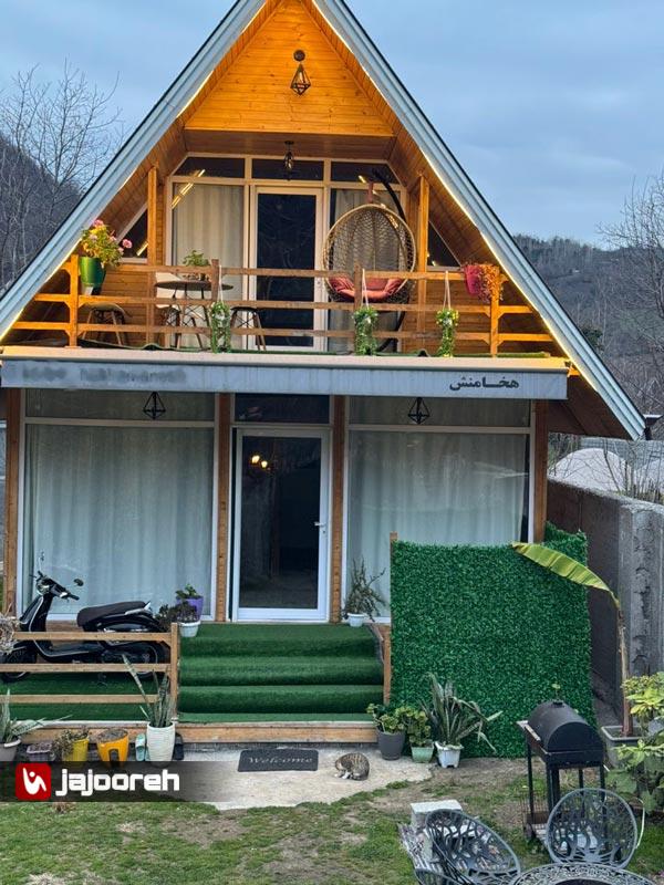 اجاره کلبه سوئیسی جکوزی دار  در ماسال