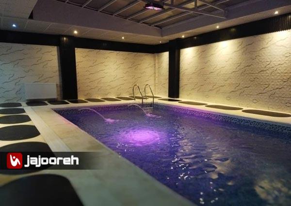 اجاره ویلای لوکس با استخر سرپوشیده اب گرم