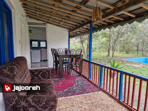 اجاره کلبه دوخوابه در اقامتگاه بومگردی سراوان