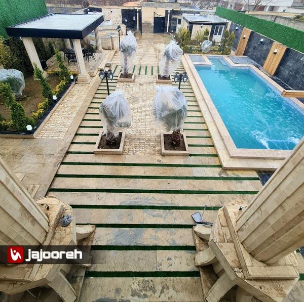 اجاره ویلا دو استخره شهرکی در کردان