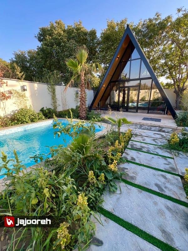 اجاره کلبه سوئیسی استخردار در کردان