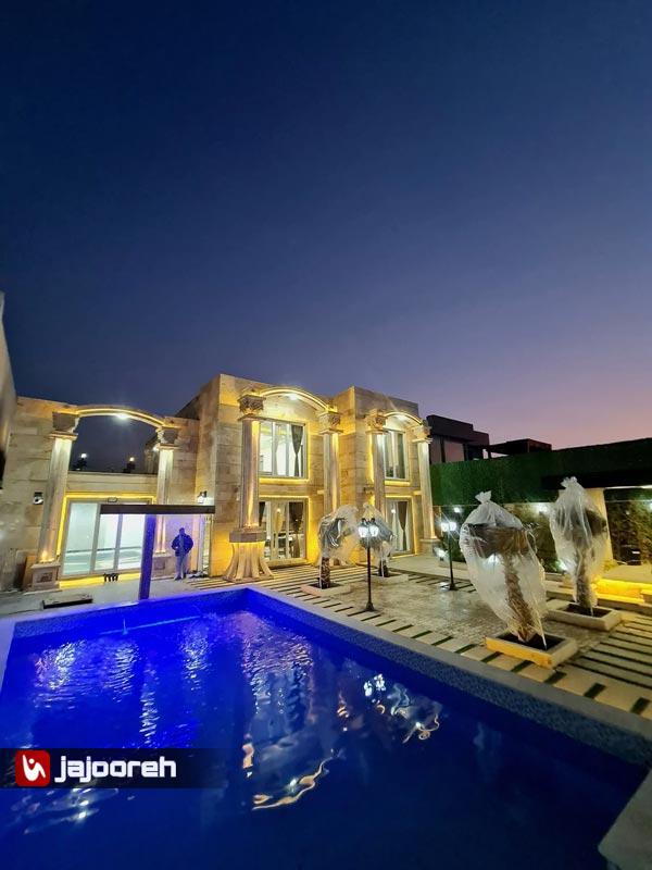 اجاره ویلا دو استخره شهرکی در کردان