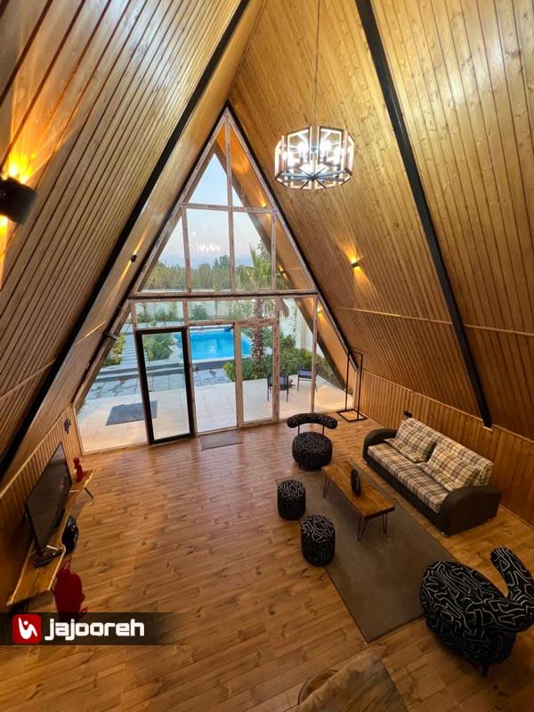 اجاره کلبه سوئیسی استخردار در کردان