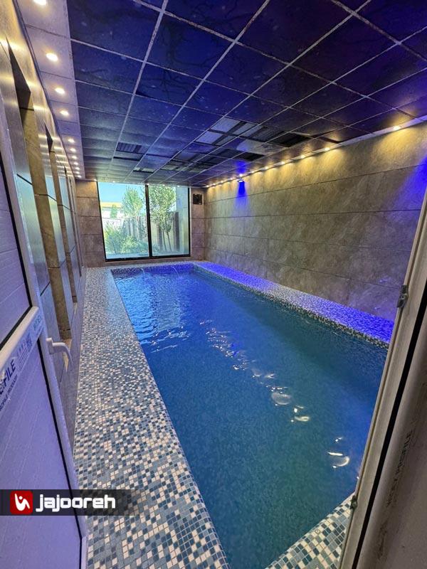 اجاره ویلا 4 خواب با استخر سرپوشیده در کردان