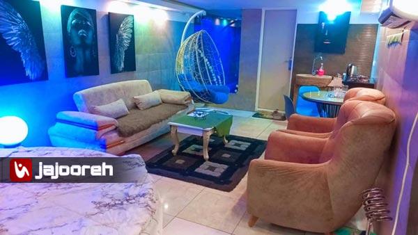 اجاره سوئیت جکوزی استخری در تهران جنت آباد شمالی