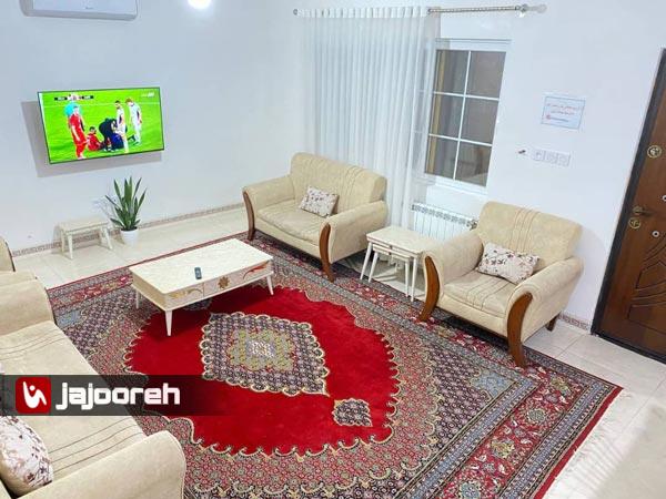 اجاره کلبه با منظره جنگل و تراس بزرگ