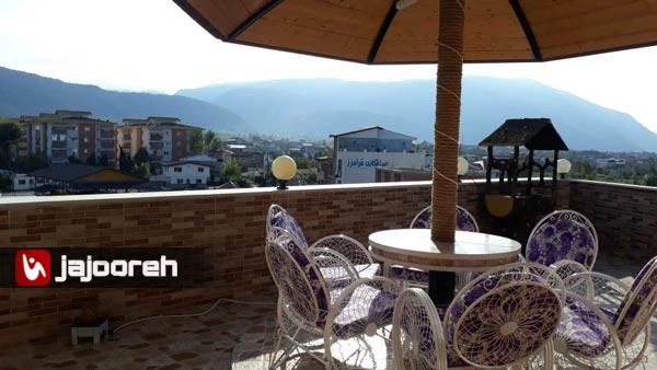 اجاره آپارتمان با آلاچیق و تراس در چالوس