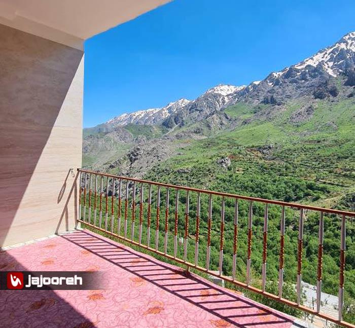 اجاره آپارتمان با تراس در اورامان