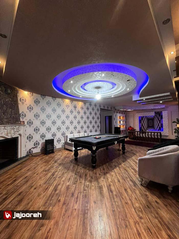 اجاره عمارت با استخر سرپوشیده در رودهن