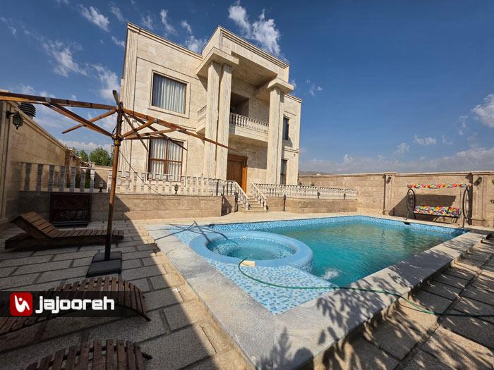 اجاره عمارت با استخر و جکوزی در کردان
